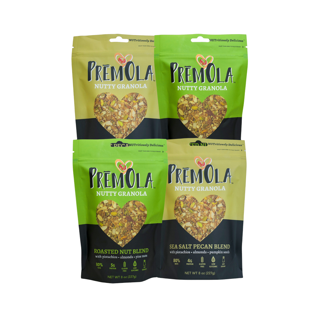 8oz Bag Variety Bundle - 4 count – Premola Granola