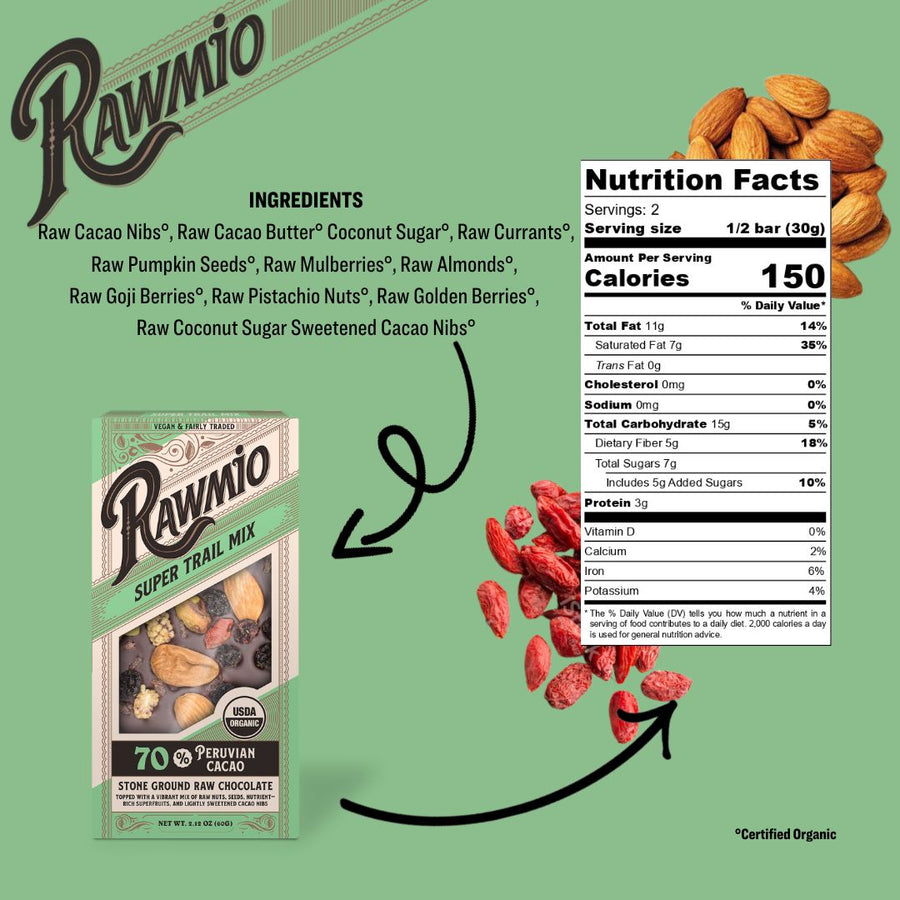 Rawmio Super Trail Mix Bark