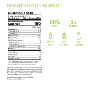 Roasted Nut Blend Granola 8oz