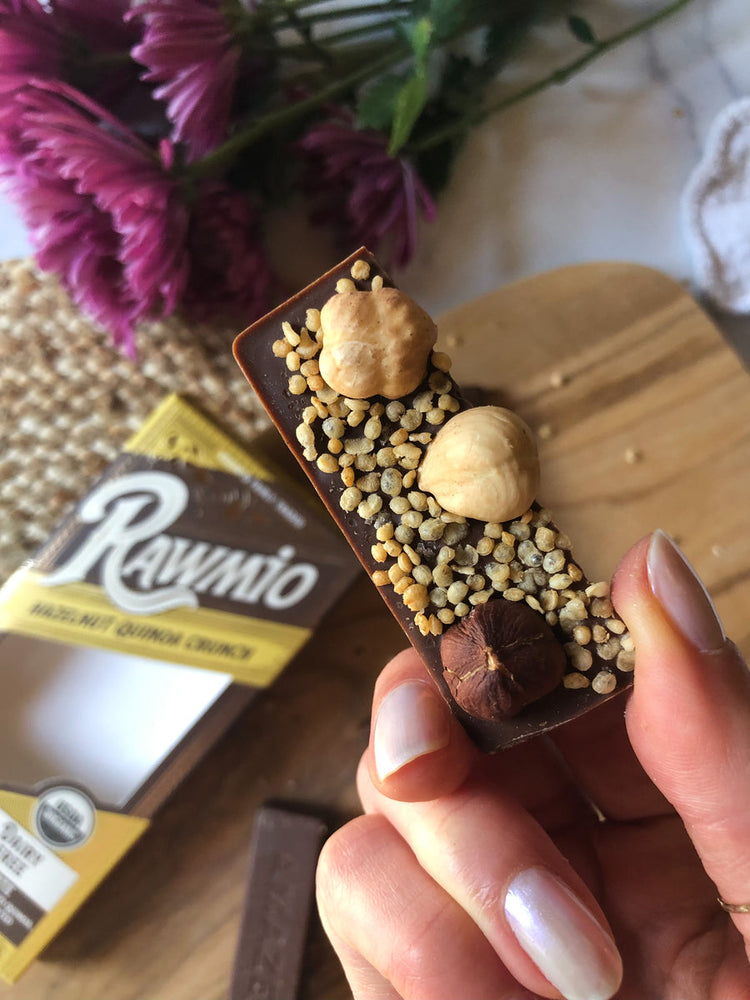 Rawmio Hazelnut Quinoa Crunch Bark
