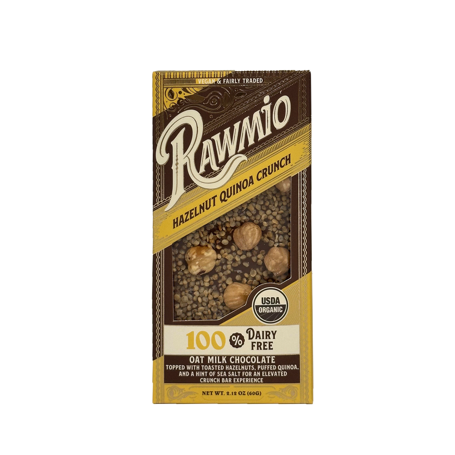 Rawmio Hazelnut Quinoa Crunch Bark