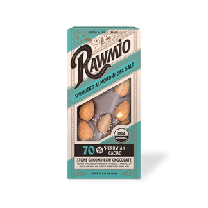 Rawmio Sprouted Almond & Sea Salt Bark